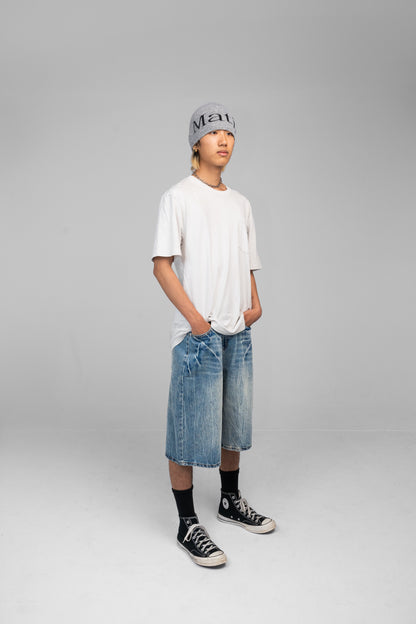 AG Goup Classic Distressed Jorts