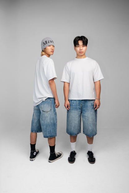 AG Goup Classic Distressed Jorts