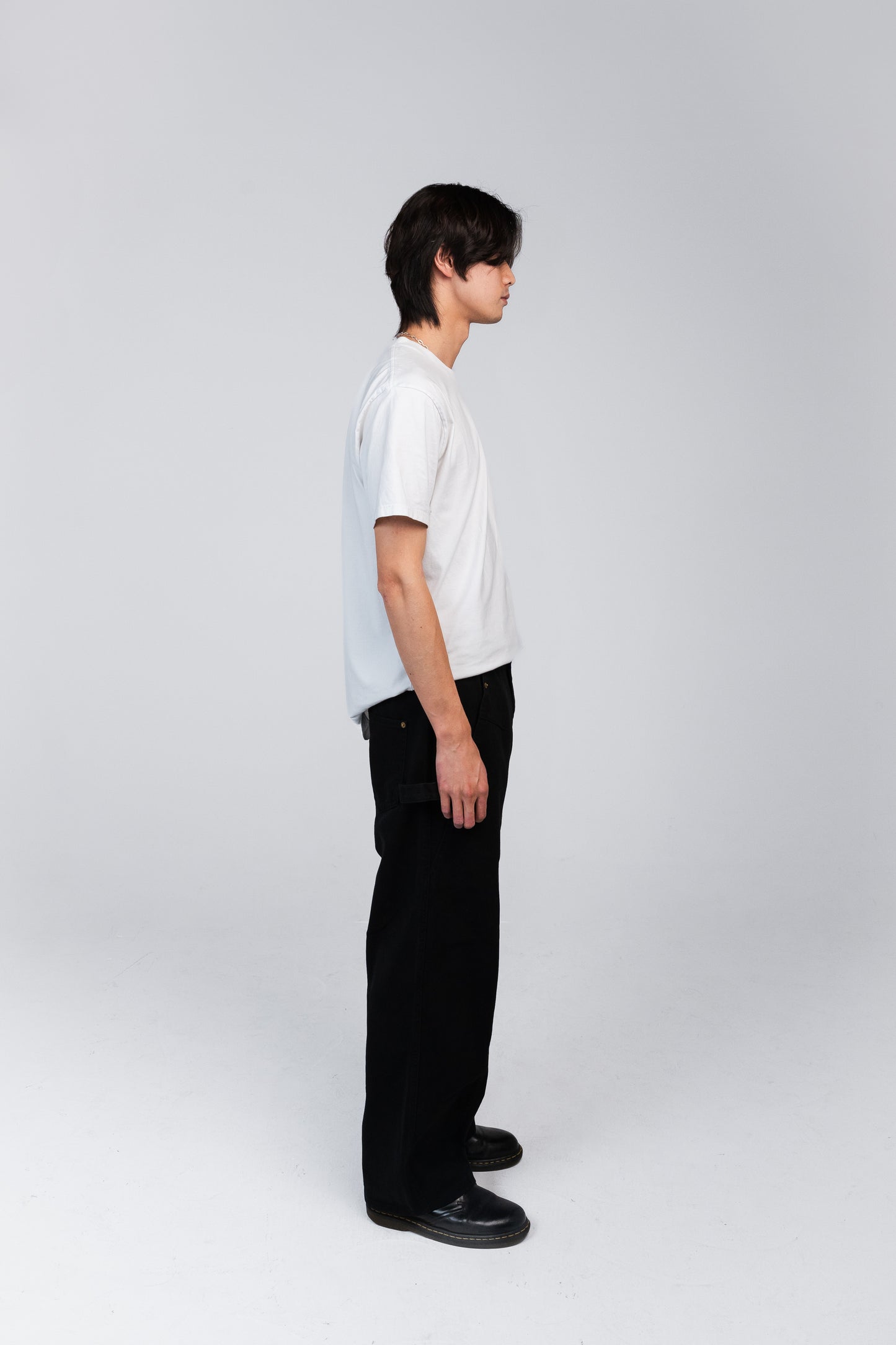 CATTEE Men's Black Wide-Leg Pants