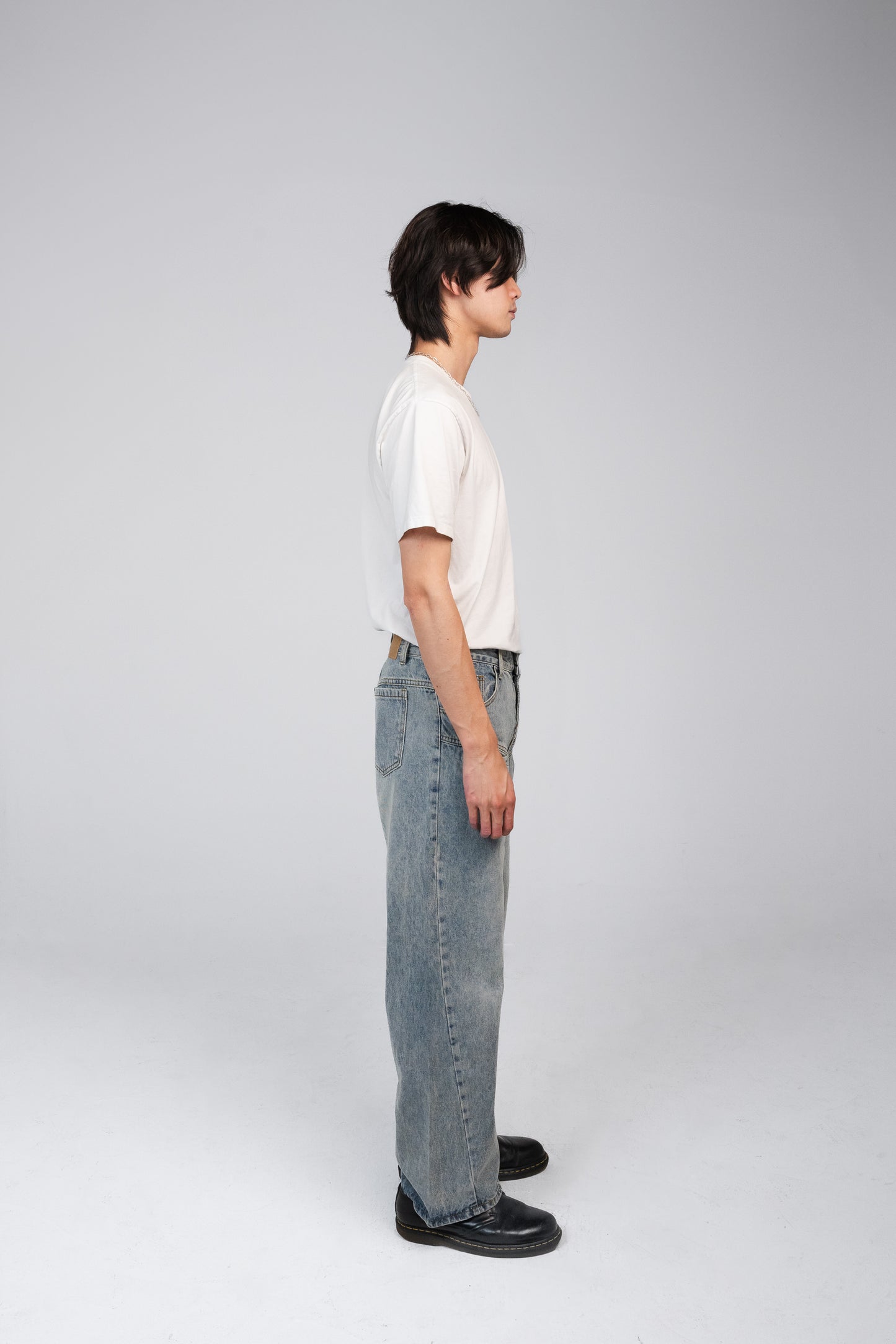 CATTEE Double-Pocket Vintage Straight Jeans