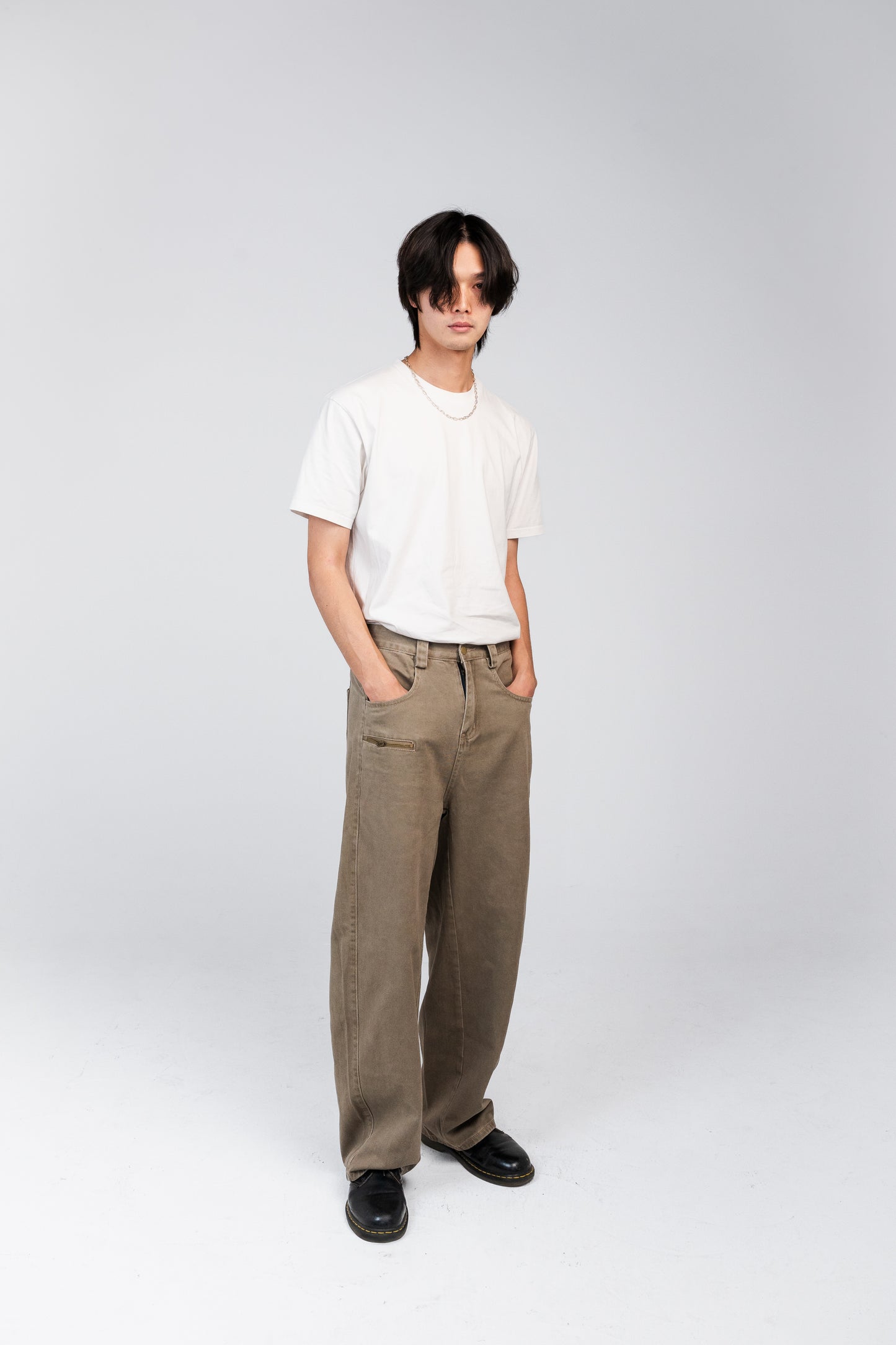 CATTEE Relaxed Fit Workwear Pants – Brown